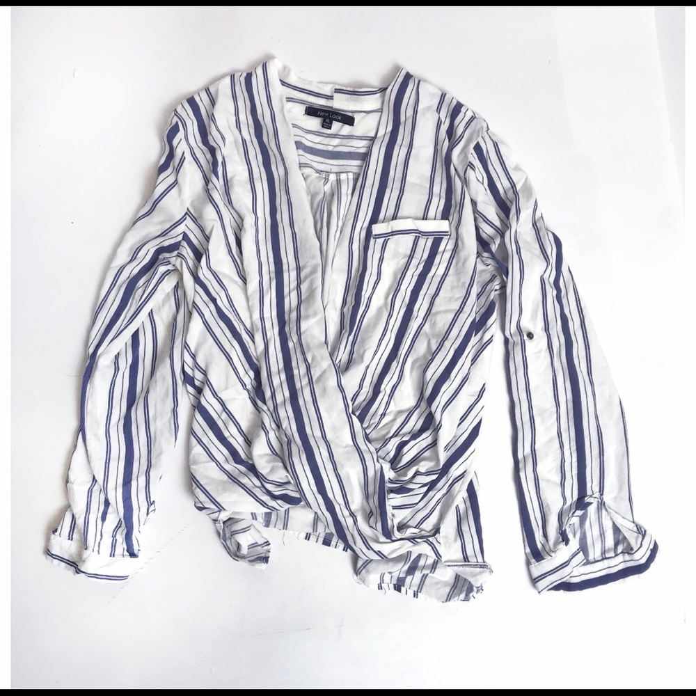 New Look stripped blouse